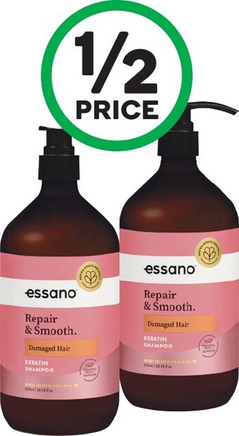 Woolworths Essano Shampoo or Conditioner 850ml offer