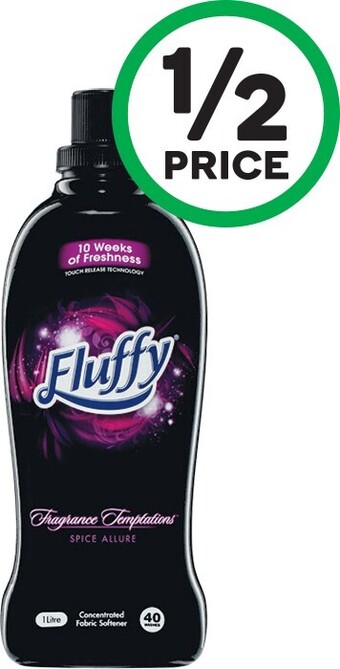 Woolworths Fluffy Fabric Softener 900ml-1 Litre offer