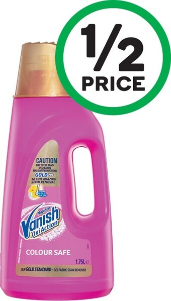 Woolworths Vanish Gold Oxi Action Gel 1.75 Litre offer