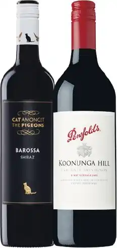 Woolworths Cat Amongst The Pigeons OR Penfolds Koonunga Hill 750ml offer