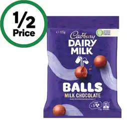 Woolworths Cadbury Choc Bites 120-150g offer