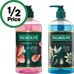 Woolworths Palmolive Luminous Oils Hand Wash 500ml offer