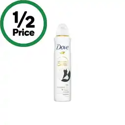 Woolworths Dove Antiperspirant Deodorant 72 Hour 250ml offer