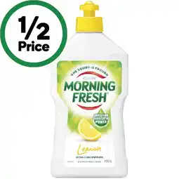 Woolworths Morning Fresh Dishwashing Liquid 400ml offer