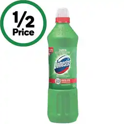 Woolworths Domestos Disinfectant Bleach 1.25 Litre offer