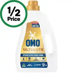Woolworths OMO Ultimate Laundry Liquid 2 Litre or Powder 2 kg offer