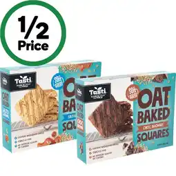 Woolworths Tasti Oat Baked Squares 150g Pk 5 offer