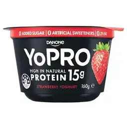 Woolworths YoPRO High Protein Yoghurt Pot 160g – From the Fridge offer