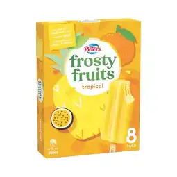 Woolworths Peters Frosty Fruits 420-600ml Pk 6-8 – From the Freezer offer