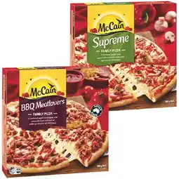 Woolworths McCain Family Pizza 490-500g offer
