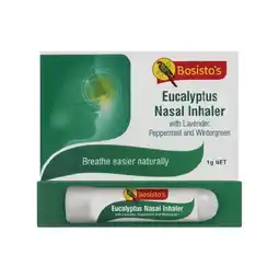 Woolworths Bosisto’s Eucalyptus Nasal Inhaler 1g offer