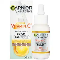 Woolworths Garnier Skin Active Vitamin C Brightening Serum 30ml offer