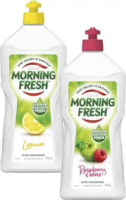 Coles Morning Fresh Dishwashing Liquid 900mL offer