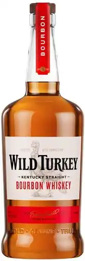 Coles Wild Turkey Kentucky Straight Bourbon Whiskey 1 Litre offer