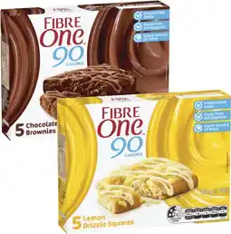 Coles Fibre One Bars or Snacks 100g-120g offer
