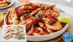 Coles Karumba Australian MSC Certified Thawed Raw Banana Prawns offer