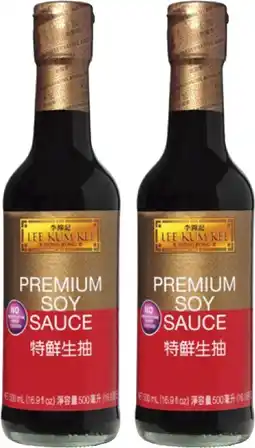Coles Lee Kum Kee Premium Soy Sauce 500mL offer
