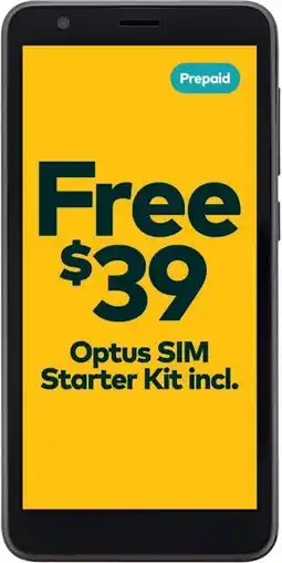 Coles Optus X Start 4 offer