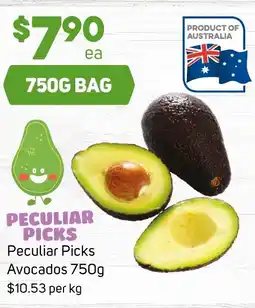 Foodland Peculiar picks avocados offer