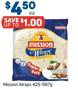 Foodland Mission wraps offer