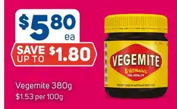 Foodland Vegemite offer