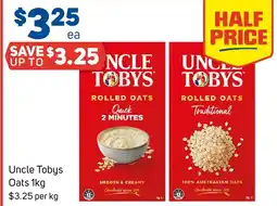 Foodland Uncle tobys oats offer