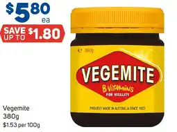Foodland Vegemite offer