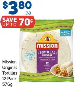 Foodland Mission original tortillas 12 pack offer