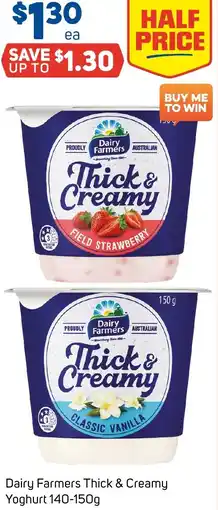 Foodland Dairy farmers thick & creamy yoghurt offer