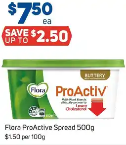 Foodland Flora proactive spread offer