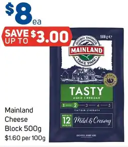 Foodland Mainland cheese block offer