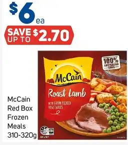 Foodland Mccain red box frozen meals offer