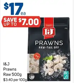 Foodland I&j prawns raw offer