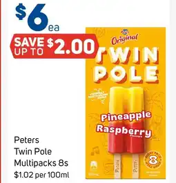 Foodland Twin pole multipacks 8s offer