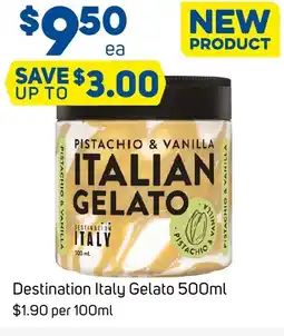 Foodland Destination italy gelato offer
