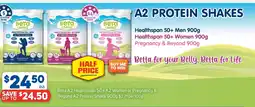 Foodland Beta a2 healthspan 50+ a2 women or pregnancy & beyond 0a2 protein shake offer
