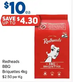 Foodland Redheads bbq briquettes offer