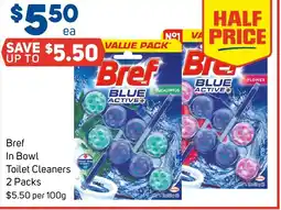 Foodland In bowl toilet cleaners offer
