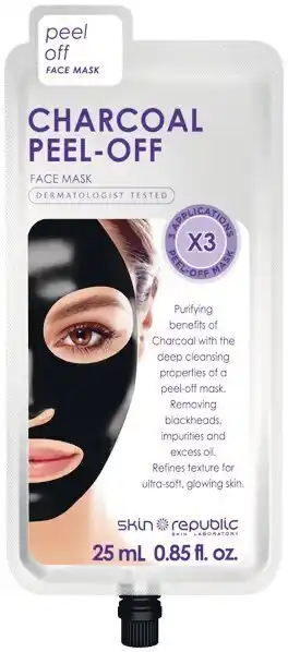 Woolworths Skin Republic Facial Mask Charcoal Peel Off offer