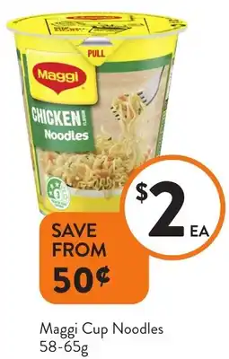 Foodworks Maggi Cup Noodles offer