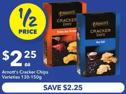 Ritchies Arnott's Cracker Chips Varieties offer