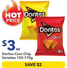 Ritchies Doritos Corn Chip Varieties offer