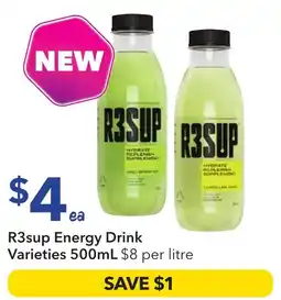 Ritchies R3sup Energy Drink Varieties offer
