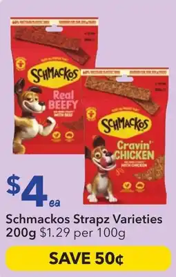 Ritchies Schmackos Strapz offer