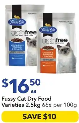 Ritchies Fussy Cat Dry Food offer