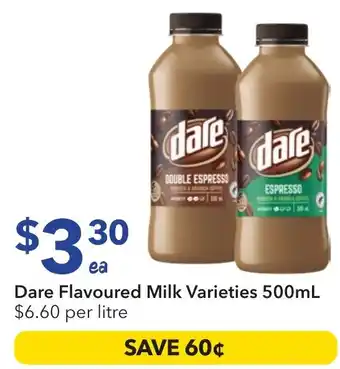 Ritchies Dare Flavoured Milk offer