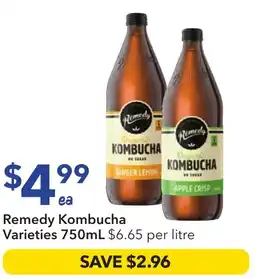 Ritchies Remedy Kombucha offer