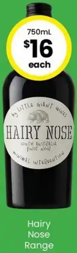 The Bottle O Hairy Nose Range offer