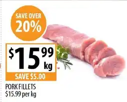 Supabarn Pork fillets offer