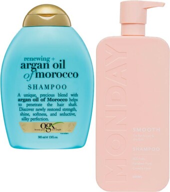 Coles Ogx Shampoo or Conditioner 385mL or Monday Shampoo or Conditioner 800mL offer
